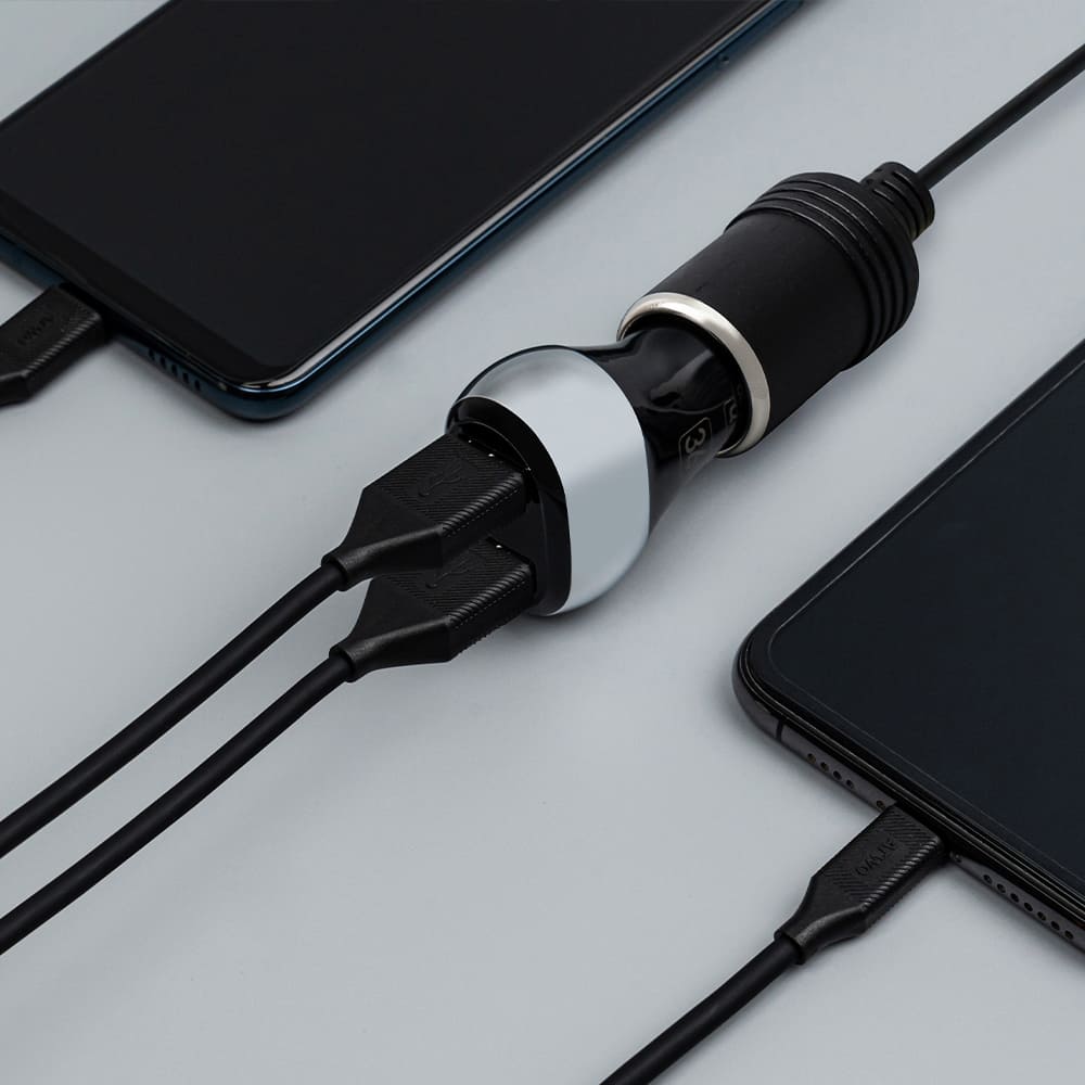 에이투 36W 차량용 충전기 QC 3.0 고속 USB 멀티시거잭 AL0401