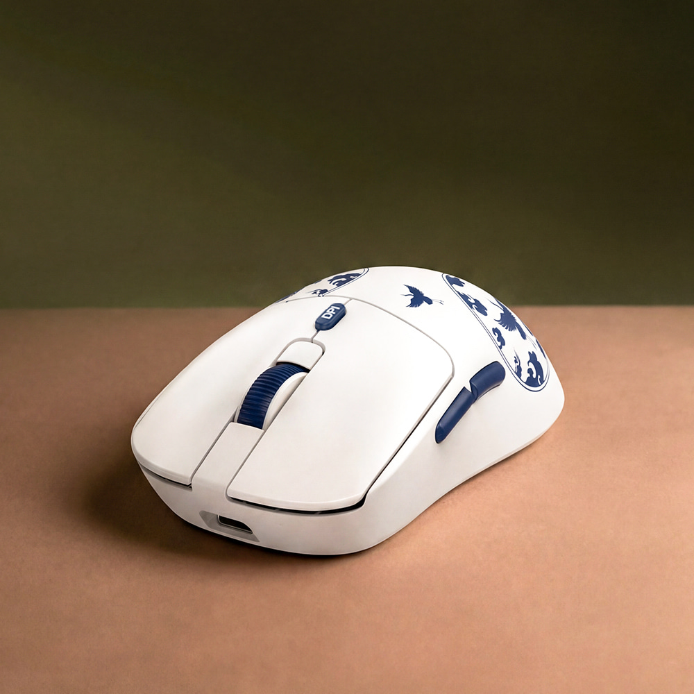 에이투 GM3 프로 고려청자 에디션 초경량 유선 블루투스 무선 게이밍 마우스 GM3 PRO TE1